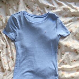 Tommy Hilfiger Sky Blue Short Sleeve Tee